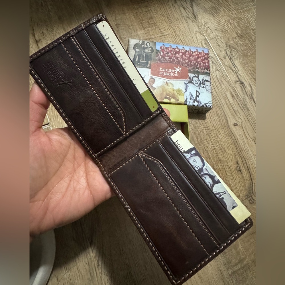 Brown Leather Wallet